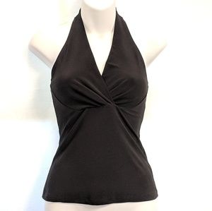 Moa Moa Black Halter Top